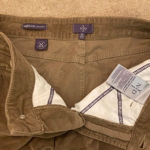 NYDJ corduroy Lift and Tuck Marilyn style